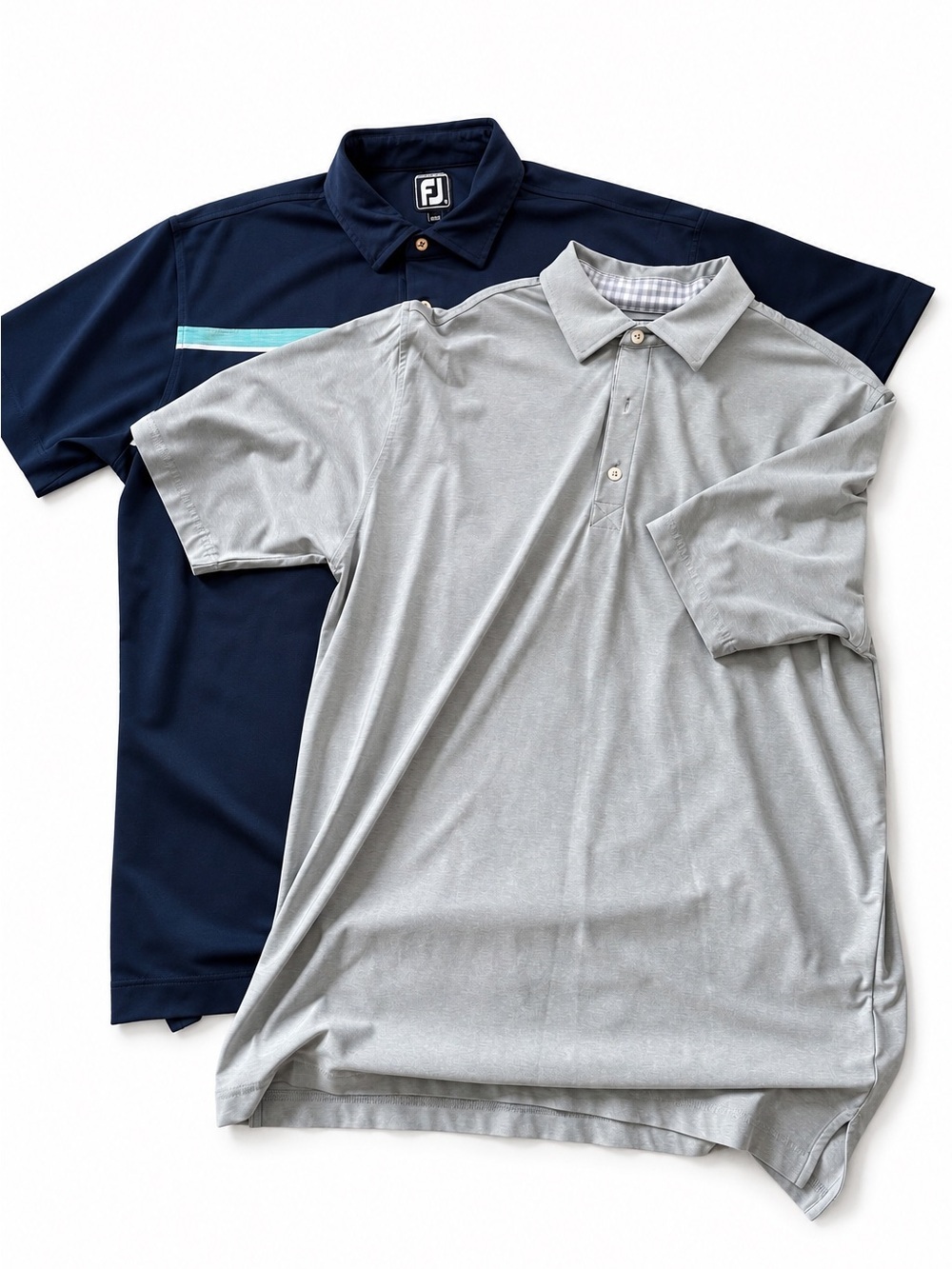 FootJoy Two Pack Polos. XL Athletic fit.